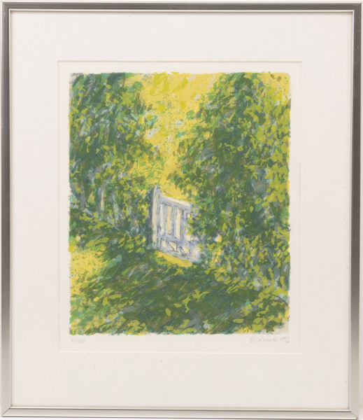 Torsten Erasmie, litografi, signerad, numrerad 2/160, 49 x 56 cm