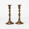 Ljusstakar, ett par, mässing, No. 18, Skultuna, höjd 22,5 cm