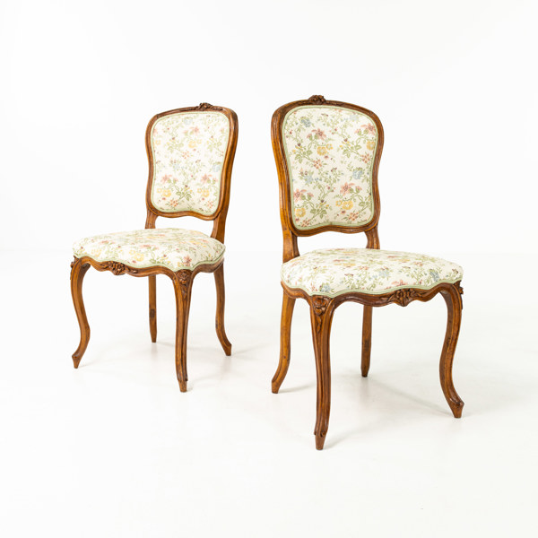 Stolar, ett par, rokoko, 1700-tal