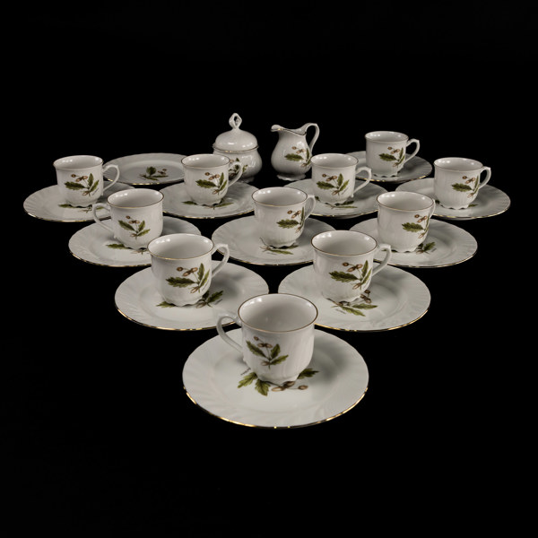 Kaffeservis, 25 delar, Seltmann Weiden