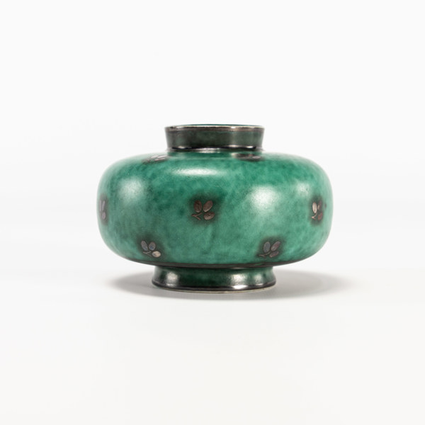 Wilhelm Kåge, vas, "Argenta", 963, Gustavsberg, höjd 8 cm