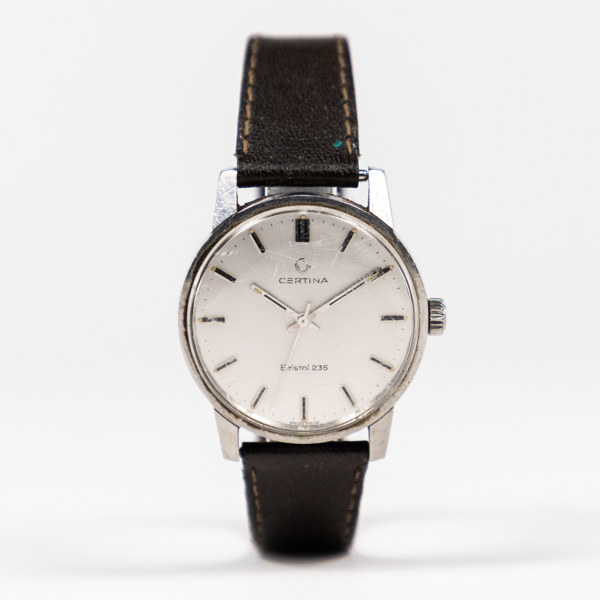 Certina, Bristol 235, 34,5 mm, rostfritt stål, 70-tal