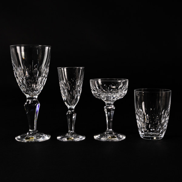 Fritz Kallenberg, glasservis, 52 delar, "Princess", Kosta