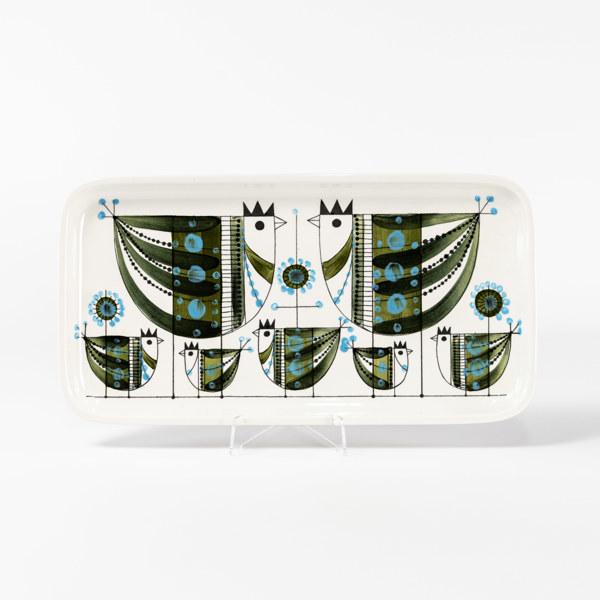 Fat, "Paradis", Rörstrand, 42x22 cm