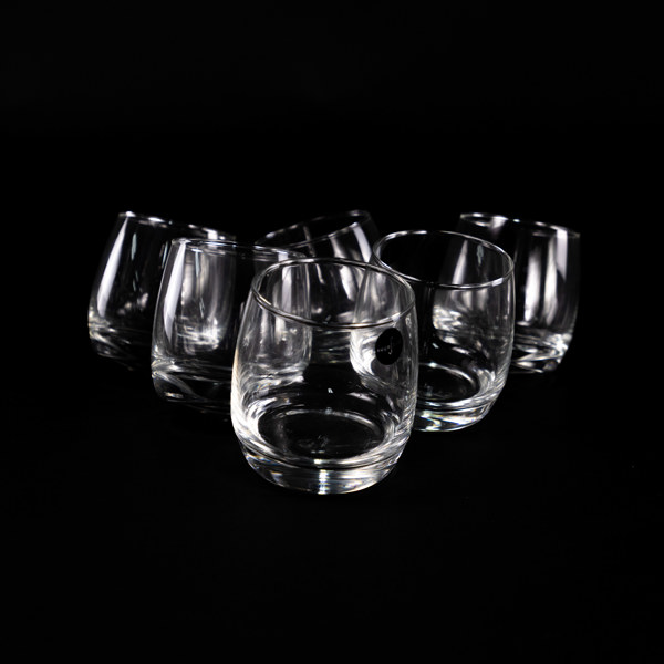Whiskeyglas, 6 st, Sagaform, höjd 8,5 cm