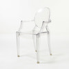 Philippe Starck, karmstol, "Louis Ghost", Kartell