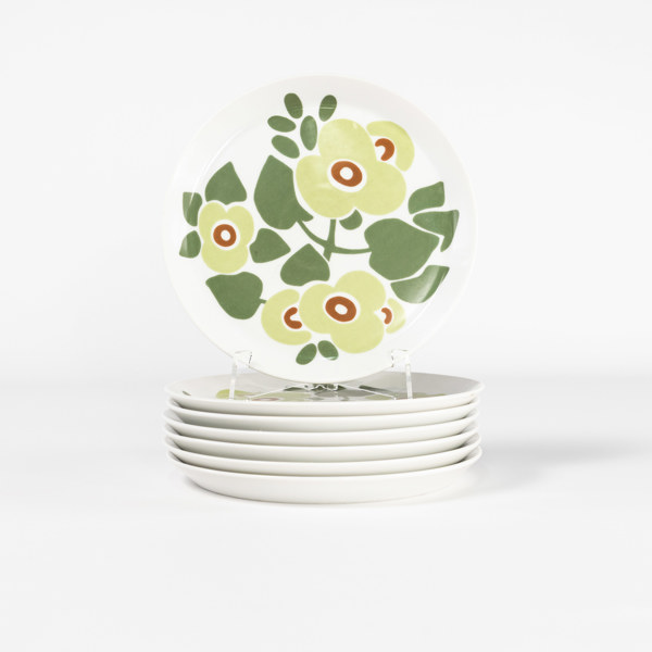 Assietter, 7 st, "Novum", Hutschenreuther, Ø 19,5 cm