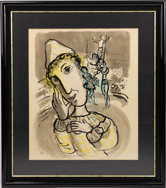 Marc Chagall, (e.), litografi, 692/1000, 86x97 cm