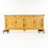 Sideboard, massiv ek, 1900-tal, längd 226 cm