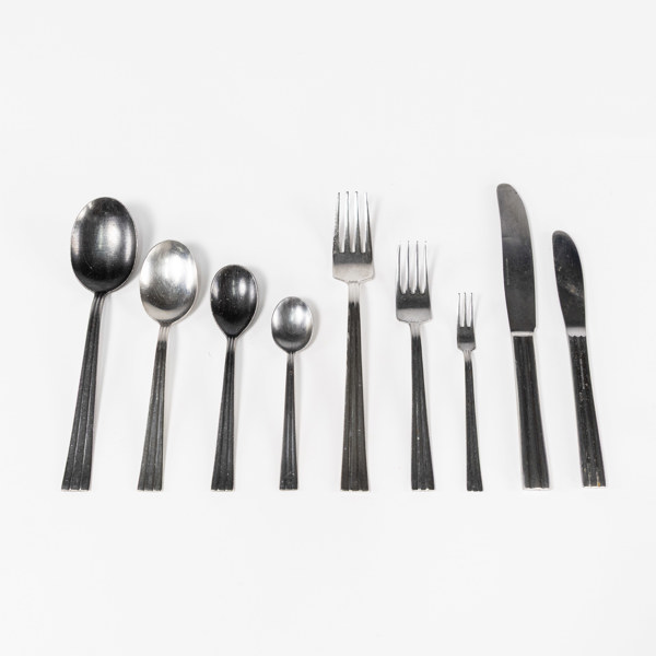 Folke Arström, bestick, 44 delar, "Thebe", Gense