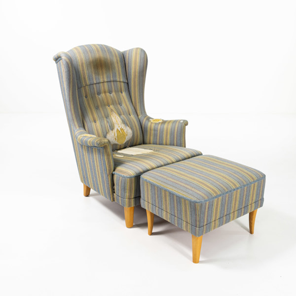 Carl Malmsten, fåtölj, "Häggbom", O.H. Sjögren