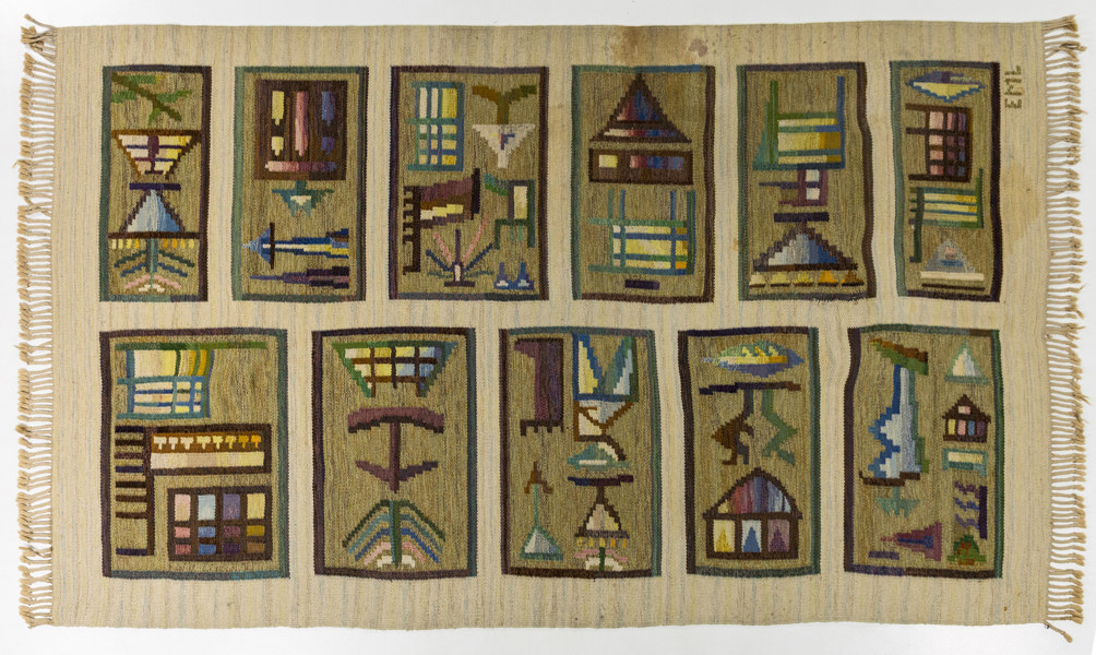 Edvin & Magnhild Lundsten, matta, rölakan, 298x185 cm