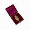 Medaljong, 18k guld, 1800-tal