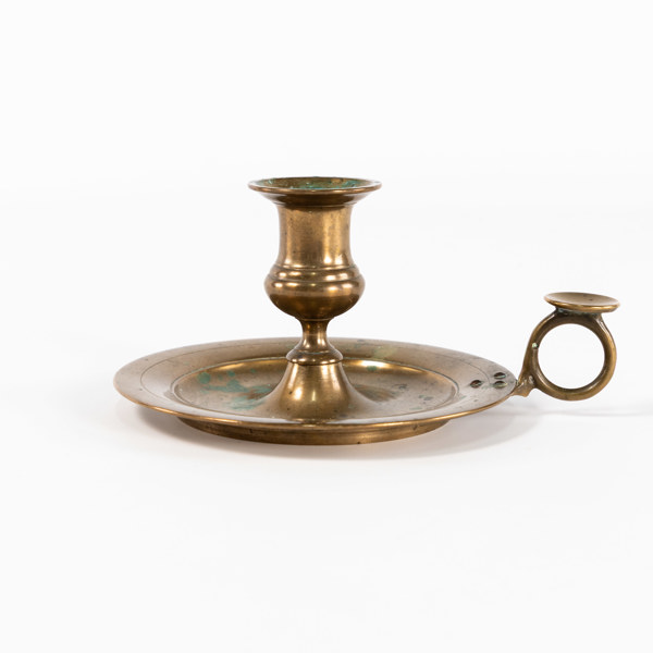 Nattljusstake, malm, 18/1900-tal