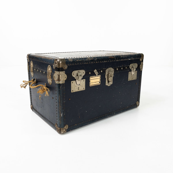 Resekoffert, tidigt 1900-tal, längd 80 cm