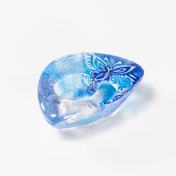 Mats Jonasson, ljuslykta, Målerås, diameter 12 cm