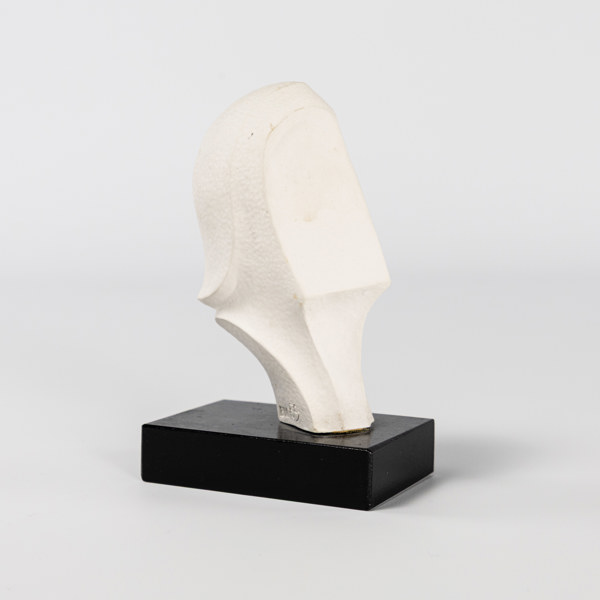 Bo Malmgren, skulptur, gips, signerad, höjd 14 cm